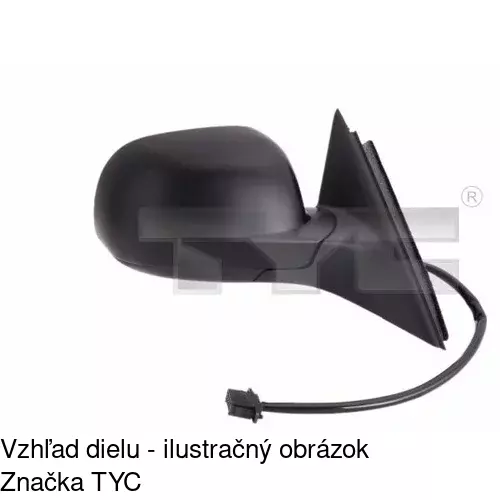 Vonkajšie zrkadlo 9549524M /POLCAR/ - obr. 5