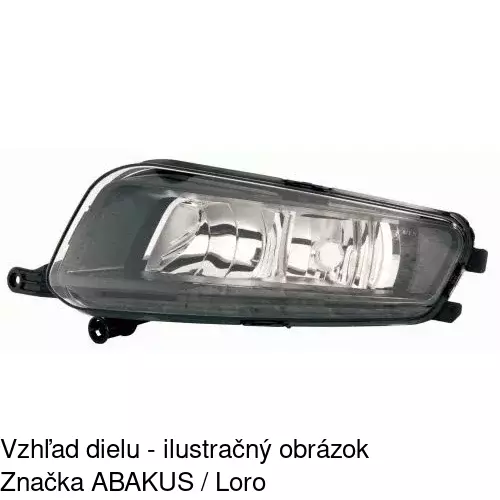 Hmlové svetlo - predné 955229-E /POLCAR/ - obr. 2