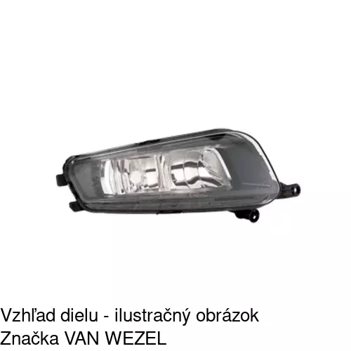 Hmlové svetlo - predné 955230-E /POLCAR/ - obr. 3