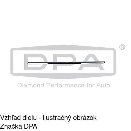 Lišta dverí POLCAR 95550031