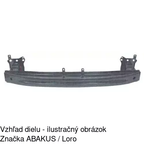 Výstuha nárazníka 955507-4 /POLCAR/ - obr. 1