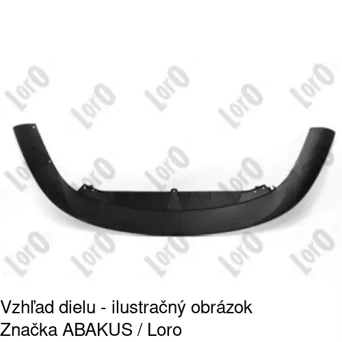 Spojler predného nárazníka 955525 /POLCAR/ - obr. 1
