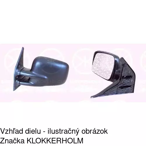 Vonkajšie zrkadlo 956652-E /POLCAR/ - obr. 5