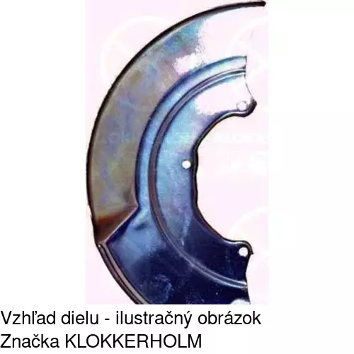 Brzdovy štít POLCAR 9567OT-2