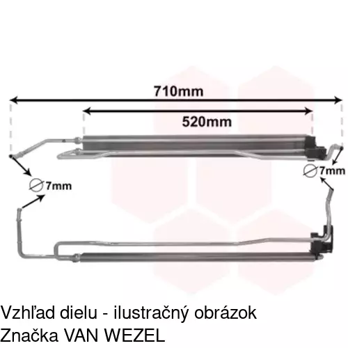 Chladiče oleja POLCAR 9568L84X