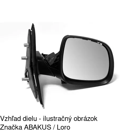 Vonkajšie zrkadlo 9569528M /POLCAR/ - obr. 5