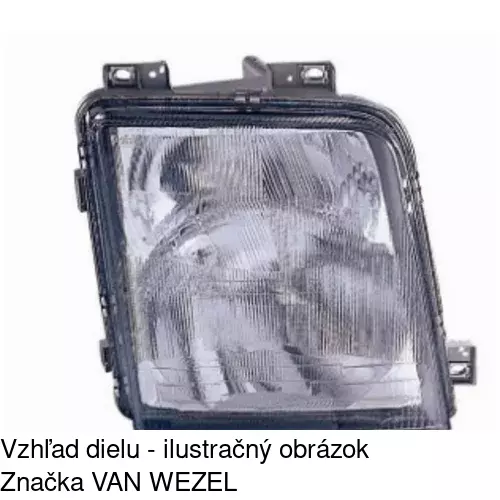 Hlavný reflektor 9571104E /POLCAR/ - obr. 4