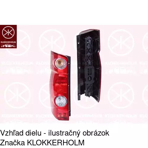 Zadné svetlo 9572880E /POLCAR/ - obr. 1