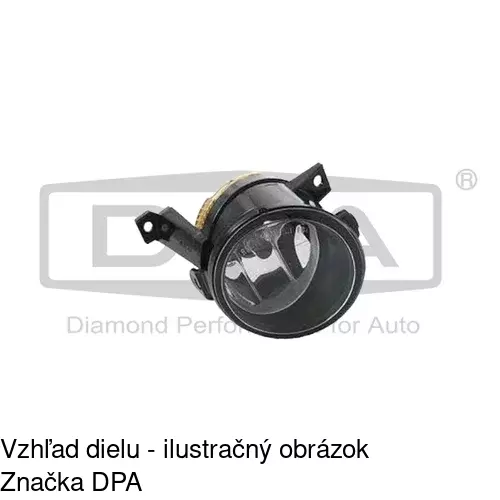 Hmlové svetlo - predné 9578303E /POLCAR/ - obr. 4