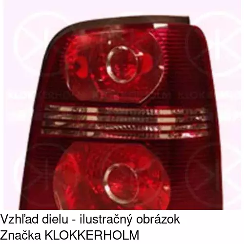 Zadné svetlo 957987-E /POLCAR/ - obr. 1