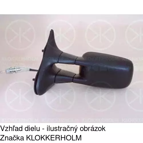 Vonkajšie zrkadlo 9590511M /POLCAR/ - obr. 2
