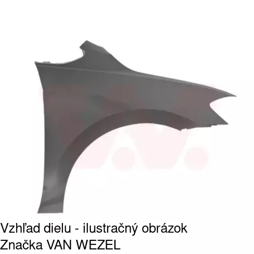 Predný blatník 95L102 /POLCAR/ - obr. 1