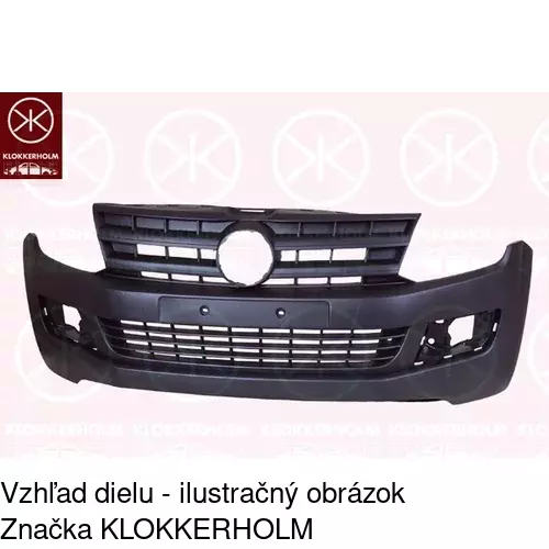 Predný nárazník POLCAR 95P107