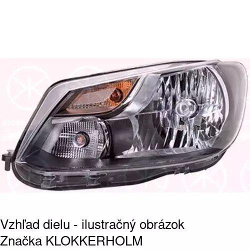 Hlavný reflektor 95U110-E /POLCAR/ - obr. 2
