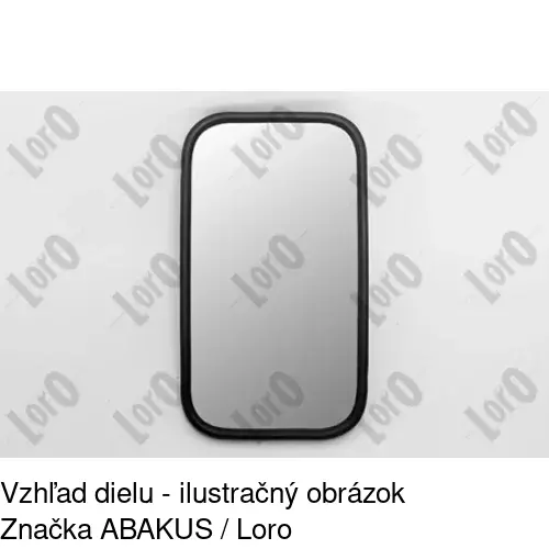Vonkajšie univerzálne zrkadlo 99LU19-E /POLCAR/ - obr. 5