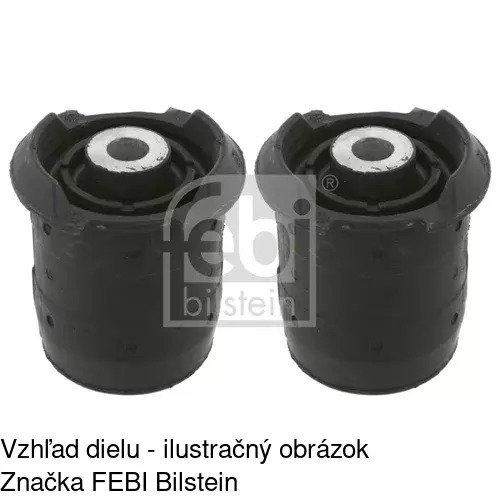 Púzdro nosníka závesu POLCAR BM-BS014