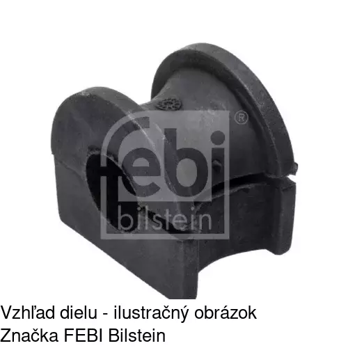 Púzdro tyče stabilizátora - súprava POLCAR KS-5