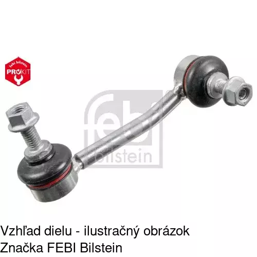 Tyčka stabilizátora M-727 /POLCAR/ - obr. 2