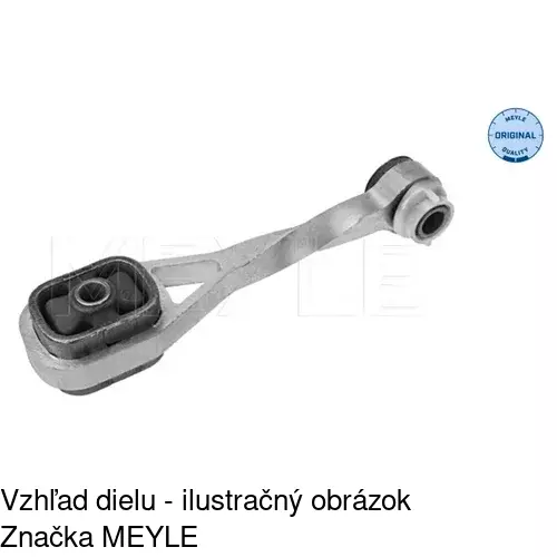 Silentblok motora RE-EM049 /POLCAR/ - obr. 2