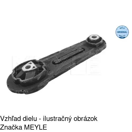 Silentblok motora RE-EM052 /POLCAR/ - obr. 3