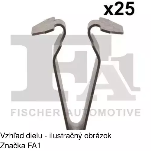 Montážna zásuvka RXC60526 /POLCAR/ - obr. 1