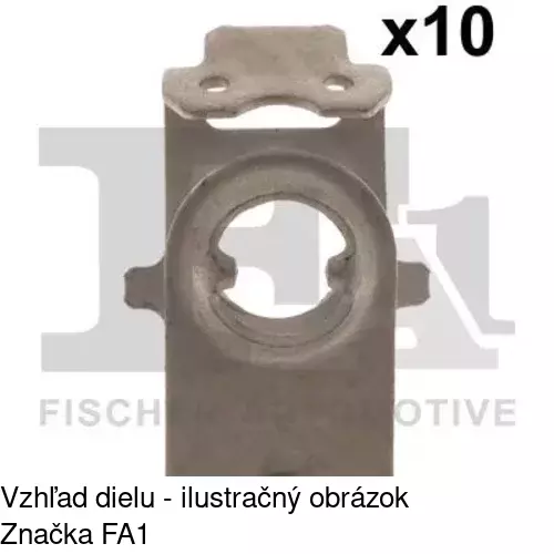 Montážny plech POLCAR RXC60701