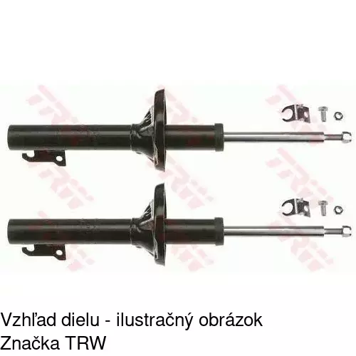 Plynový tlmič S010250G /POLCAR/ - obr. 1