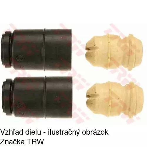 Komplet dorazy a manžety POLCAR S030013