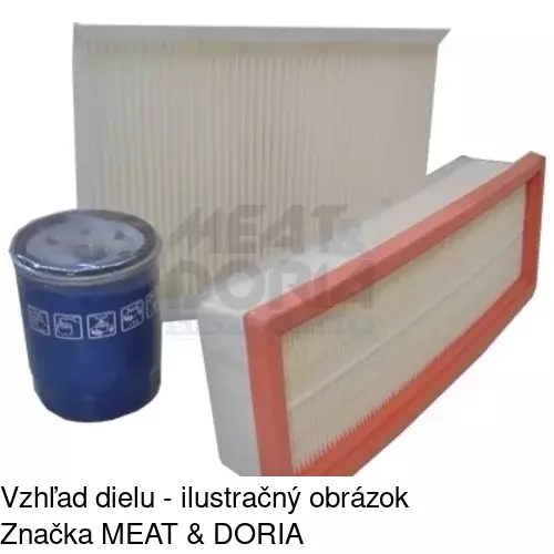 Kabínový filter s uhlíkom POLCAR S11-1095