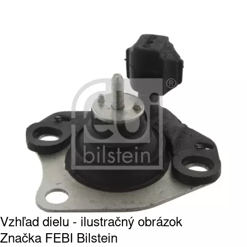 Silentblok motora S2260027 /POLCAR/ - obr. 1