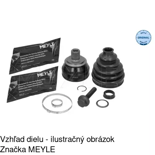 Vonkajší kĺb S40-1038 /POLCAR/ - obr. 3