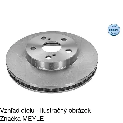 Brzdový kotúč S71-0339 /POLCAR/ - obr. 2