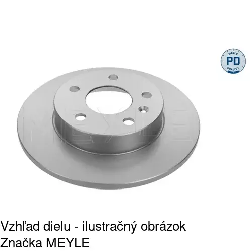 Brzdový kotúč S71-1024 /POLCAR/ - obr. 4