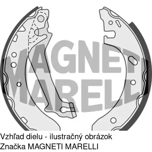 Brzdové čeľuste S72-1044 /POLCAR/ - obr. 3