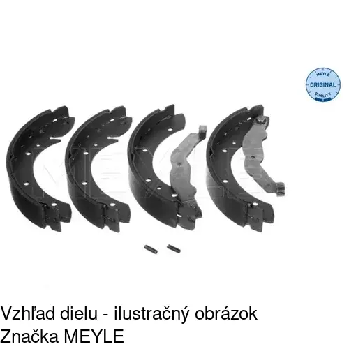 Brzdové čeľuste S72-1087 /POLCAR/ - obr. 3