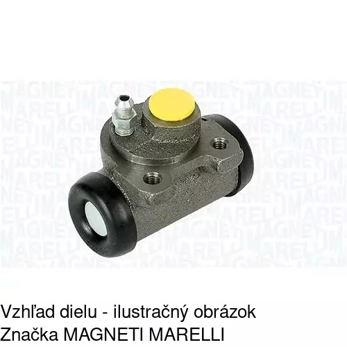 Brzdový valček S74-0022 /POLCAR/ - obr. 3