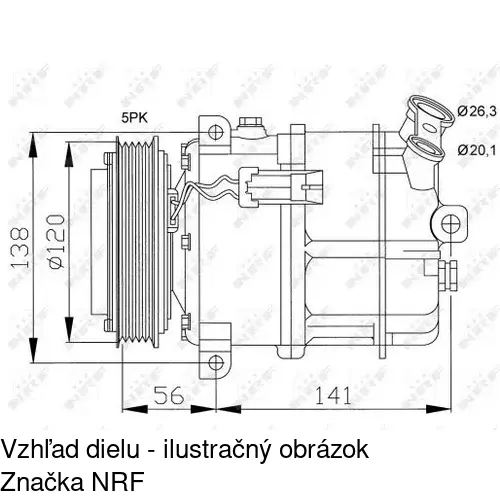 Kompresor AC POLCAR VA699307
