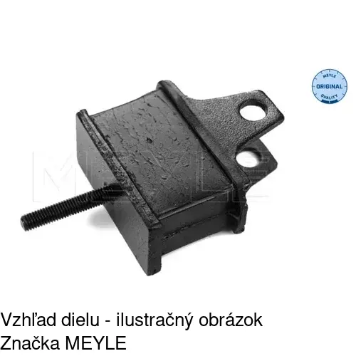 Silentblok motora VW-EM062 /POLCAR/