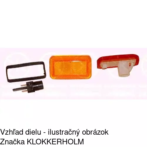 Bočná smerovka 1307195E /POLCAR/ - obr. 2