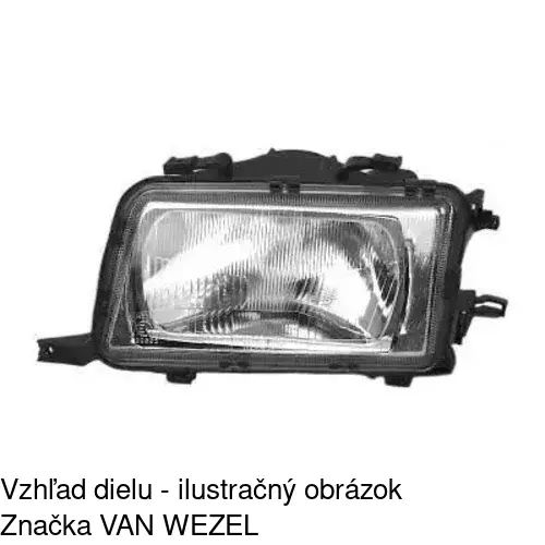 Hlavný reflektor 1308090E /POLCAR/ - obr. 5