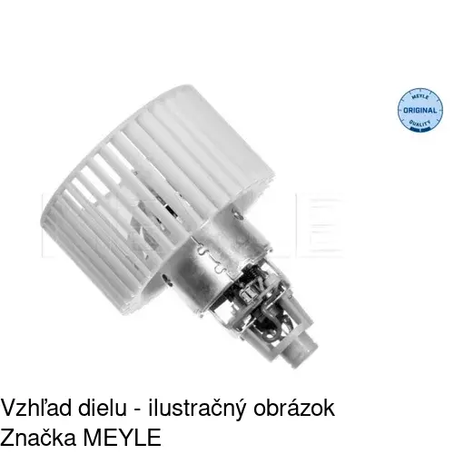 Ventilátory kúrenia 1316NU-1 /POLCAR/ - obr. 2