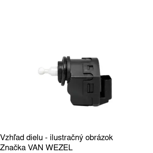 Motorček reflektora 1323099H /POLCAR/ - obr. 3