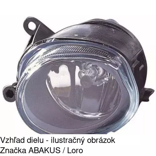 Hmlové svetlo - predné 1323301E /POLCAR/ - obr. 3