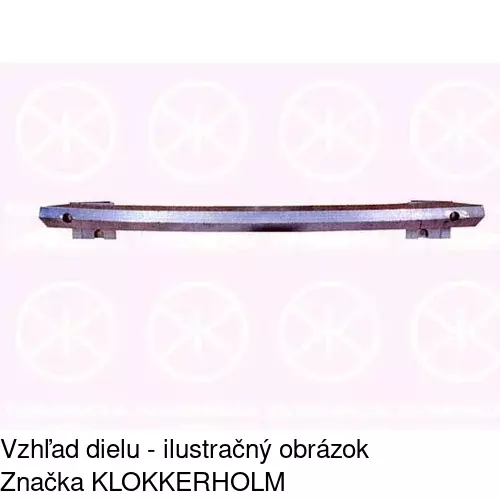 Výstuha nárazníka 132396-3 /POLCAR/