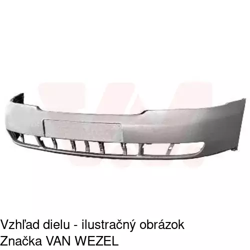 Predný nárazník 132407 /POLCAR/ - obr. 2