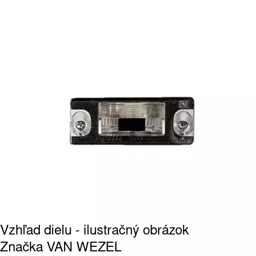 Svetlo na osvetlenie evidenčného čísla 1324959S /POLCAR/ - obr. 5