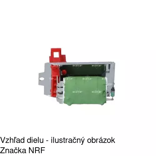 Ovládače klimatizácie 1324KST-1 /POLCAR/ - obr. 2
