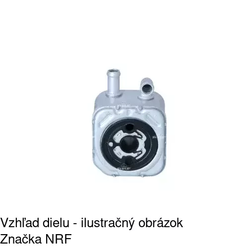 Chladiče oleja 1325L8-2 /POLCAR/ - obr. 2