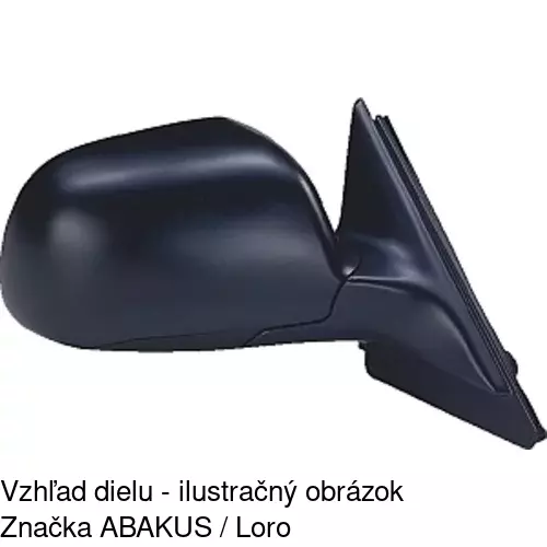 Vonkajšie zrkadlo 1326524M /POLCAR/ - obr. 5