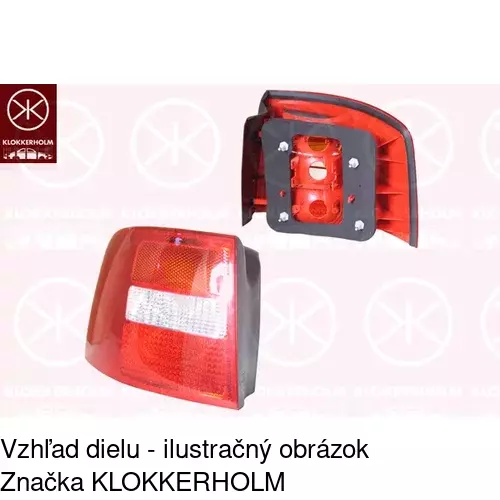 Zadné svetlo 1327873U /POLCAR/